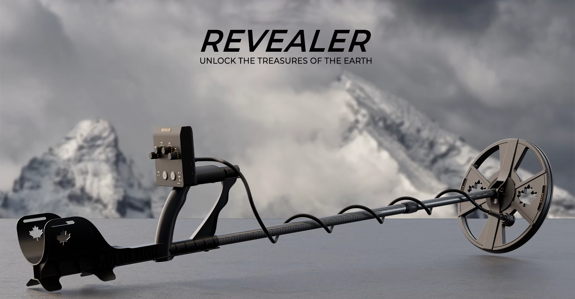 Revealer metal detector — unlock the treasures of the earth