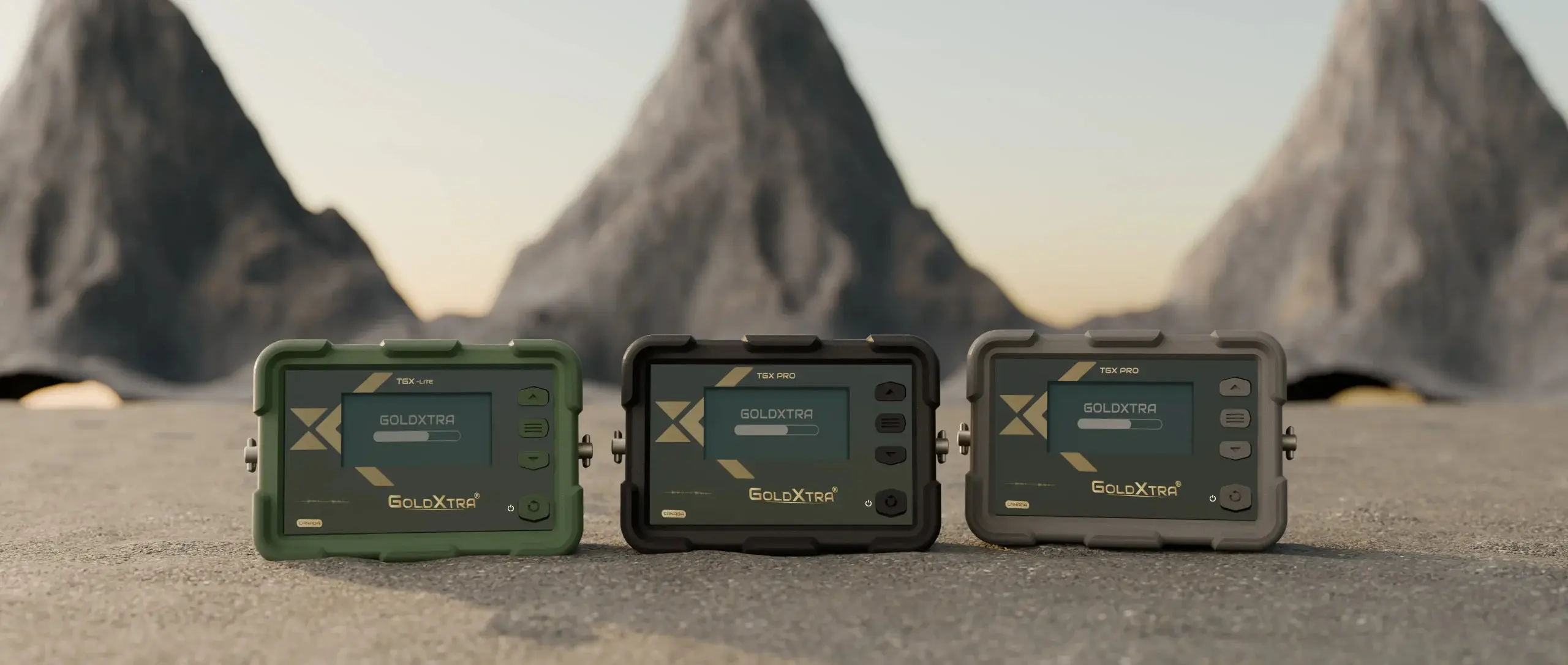 GoldXtra TGX Lite, TGX Pro and TGX Pro Plus metal detectors